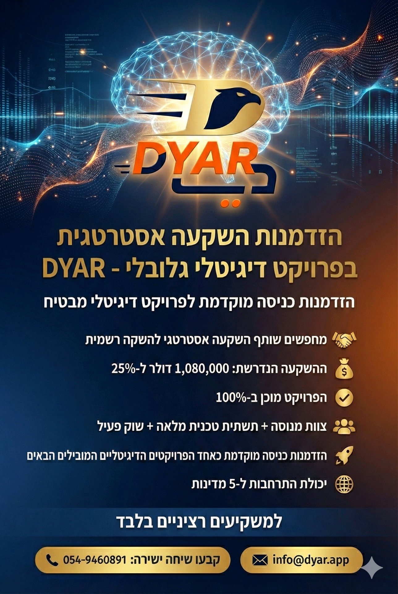 DYAR Hebrew Ad